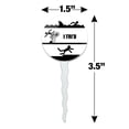 thumbnail image 6 of I Tri'd Triathlon Triathlete Swim Bike Run Tried Funny Cupcake Picks Toppers Decoration Set of 6, 6 of 6