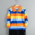 thumbnail image 2 of WUANDIXFA T-Shirt d'Été pour Tout-Petit, Jolis Hauts Graphiques d'Été, Chandails Décontractés à Manches Longues, T-Shirt pour Garçons Tout-Petits, T-Shirt à Col Rond pour Tout-Petit, Orange, 6-7 Ans, 2 of 4