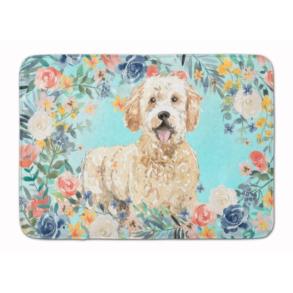Goldendoodle Machine Washable Memory Foam Mat