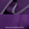 thumbnail image 6 of Flxxie Envelope Queen Pillowcases Set of 2, 500TC Egyptian Cotton, 20x30, Purple - Luxury Hotel Style Bedding, 6 of 7
