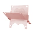 thumbnail image 3 of Escurridor de platos multifuncional, organizador de escritorio, escurridor de platos plegable para Rosado, 3 of 9