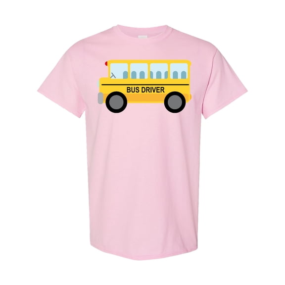 Inktastic Bus Driver School Bus T-Shirt