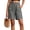 Dark Gray, variant on Womens Lightweight Shorts Amboo Hemp with Pockets High Waisted Stretch Shorts for Women Summer Walking Biker Shorts Black,M