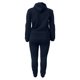 thumbnail image 4 of Gibobby Conjunto dama pants y sudadera afelpada Sudadera con capucha y pantalón de manga larga de color sólido para mujer Chándal Traje deportivo Trajes depor(Azul,XL), 4 of 5