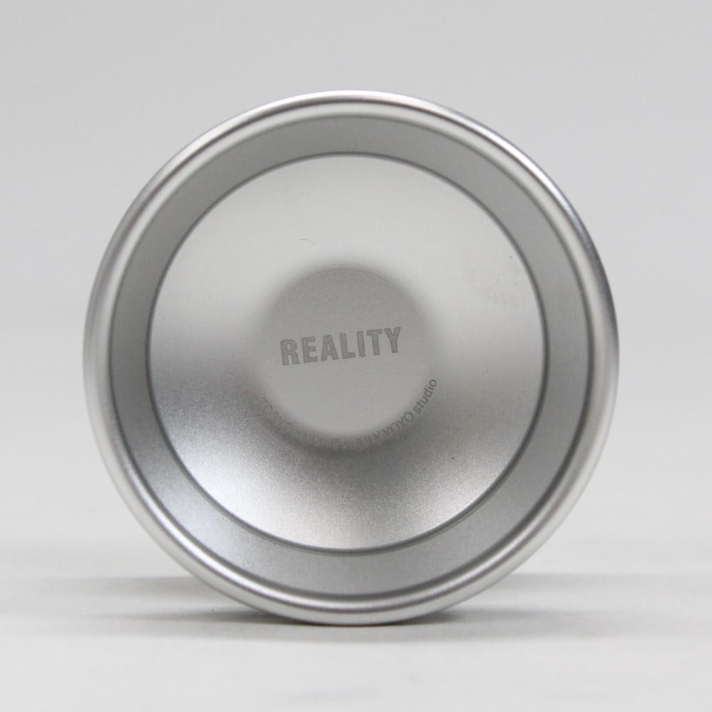 TOP YO Reality Yo-Yo - TOPYOnation x JULY YOYO Collaboration - Bi-Metal YoYo (Silver with Black Ring)