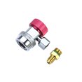 thumbnail image 5 of 2 Pcs Adaptateur de Connecteur Rapide pour Climatiseur de Voiture R134a (Bleu & Rouge), 5 of 5