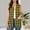 Yellow, variant on Ynynloco Women's Long Knit Cardigan Vest with Pockets Machine Washable Casual Sleeveless Open Front Draped Duster Vest