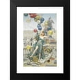 thumbnail image 2 of Fernand Le Quesne 13x18 Black Modern Framed Museum Art Print Titled - Allegory of Advertising (1897), 2 of 5