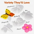 thumbnail image 4 of ArtCreativity Insect Plaster Painting Kit for Kids Ages 6+, 6 Garden Figurines, 8 Paint Colors, Brushes, Magnets, Creative Art Set, 4 of 8