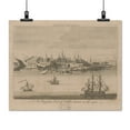 thumbnail image 2 of Print: A Perspective View Of Quebec Drawn On The Spot, circa 1750, 2 of 4