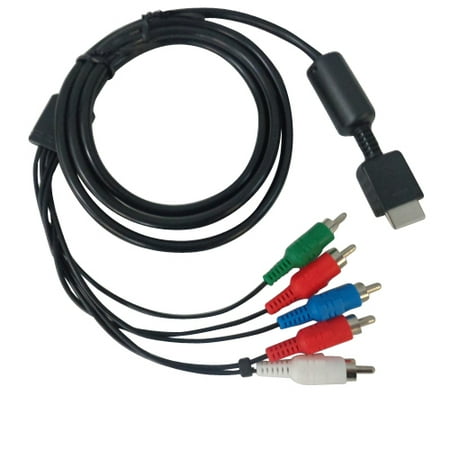 - Sony PlayStation 2 3 PS2 PS3 Slim HD Component AV Audio Video Cable Cord