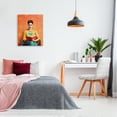 thumbnail image 3 of Stupell Industries Modern Frida Kahlo Literature & Flim Painting Gallery Wrapped Canvas Art Print Wall Art, 24 x 30, 3 of 8