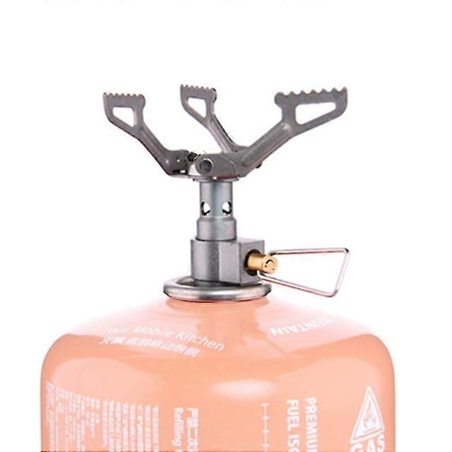 Wss-109 Camping Mini Lightweight Portable Outdoor Titanium Gas Foldable Spare Gas