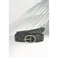 thumbnail image 2 of LASCANA Women's Woven Leather Belt, 2 of 6