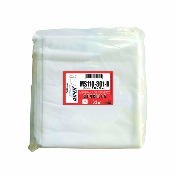 Malla Refuerzo Impermeabilizar Membrana Techo 1.10 X 30 Mts