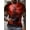 Mixed Color 3, variant on Men's Summer 3D Printed Nautical Master T-Shirt - Sailboat Brown Case, Bright Black Short Sleeve Shirt, Sea Pie, Nautical Activity and Daily Wear - Transparent, Washable, Large