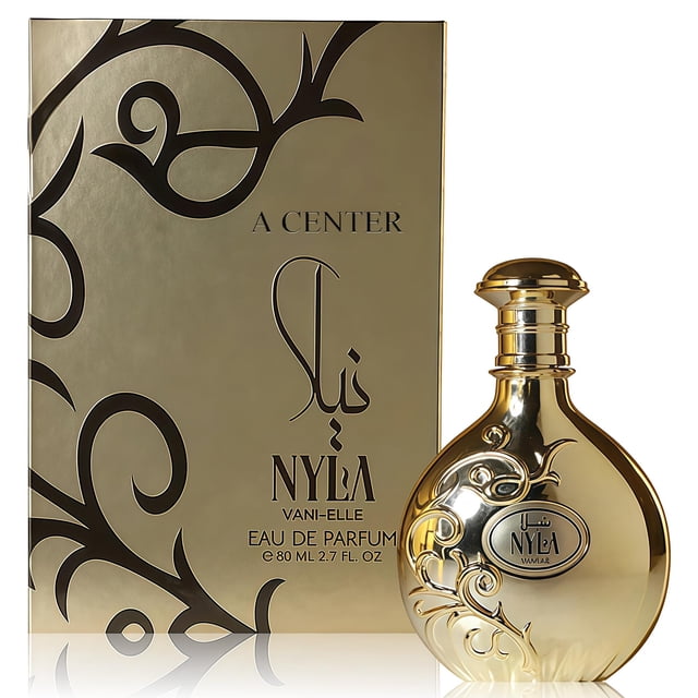 A CENTER Nyla Vanille Eau de Perfume para Hombre 80 ml Picante y Cálido