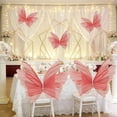 thumbnail image 4 of 19.7in Giant Butterfly Decoration for Wedding Party Reception, Artificial Gauze Large Butterfly Prop for Banquet Ceremony Church,Butterfly Party Decorations. Butterfly Centerpieces for Tables, 4 of 6