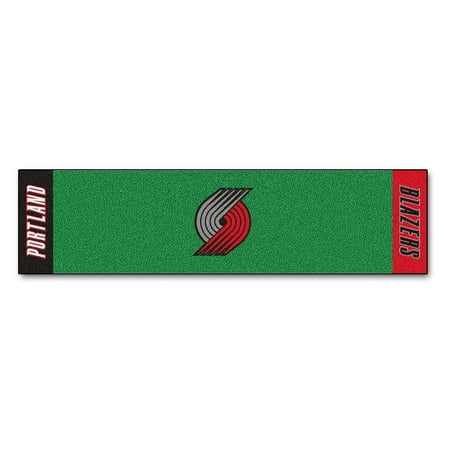FanMats NBA Portland Trail Blazers Putting Green Mat