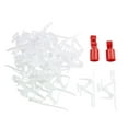 thumbnail image 2 of Simple Living Solution's Ladderless Light Clips 25-Count Seasonal Light Strand Plastic Clips - Clear, 2 of 8
