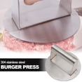 thumbnail image 2 of Stainless Steel Burger Press Meat Press Griddle Accessories, 2 of 8