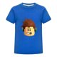 thumbnail image 1 of Playera Roblox Niño con Estampado de Personajes Populares, Camiseta de Algodón Fresco, Ropa Gamer Casual Infantil, Ideal para Fans de Juegos, Regalo de Fiesta, 1 of 4