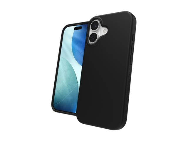 ZAGG Manhattan Snap Soft Touch Case for MagSafe for Apple iPhone 17 - Black