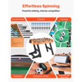 thumbnail image 3 of VEVOR 42 inch Folding Foosball Soccer Game Table Standard Size Indoor Table for Home, 3 of 9
