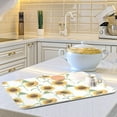 thumbnail image 6 of Cute Sunflowers Dish Drying Mat for Kitchen Counter, Ultra Absorbent Reversible Microfiber Dishes Drying Rack Pad Heat-resistant Mats 16x18in, 6 of 7
