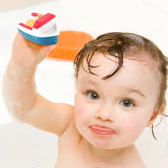 Bathtub Floating Bath Toys Baby Soft Bath Boat Toys Bathtub Learning Water Toys And Bathroom Toys For Toddlers Bath Books Baby Bath Seat for Tub Suction Cup Bath for Toddlers 1-3 Baby Bath Seat 6 to