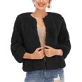 thumbnail image 2 of Women's Plus Size Coat Soft Warm Jacket Long Sleeve Fashion Outerwear For Cold Weather, 2 of 8
