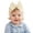 Beige, variant on Girls Turban Hats with Bow, Stretchy Kids Head Cover Beanies for Toddlers Kids Khaki 0-24 Months