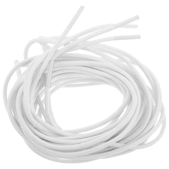 Raindrops 4 Pcs Boot Laces Shoe Boots Formal Anti-deformation Brackets Men and Women White