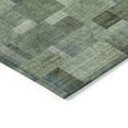 thumbnail image 4 of Addison Rugs Chantille Indoor/Outdoor Transitional Squares Green Washable Runner Rug, 2'3" x 7'6", 4 of 5