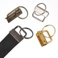 thumbnail image 5 of Uxcell 26mm Key Fob Hardware with Keychain Ring for Bag Webbing Wristlets Dark Nickel 40 Pack, 5 of 5