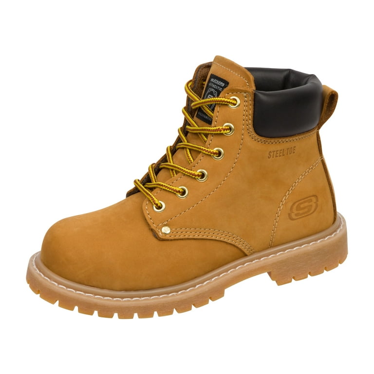 Women's work boots at deals walmart