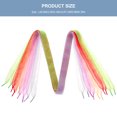 thumbnail image 4 of Miangastore 5pcs Ribbon Shoelaces Chiffon Shoe Laces Colored Shoe Strings Sneakers Shoe Laces, 4 of 8