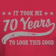 thumbnail image 3 of CafePress - Funny 70Th Birthday Dark T Shirt - Men's Classic Graphic Cotton T-Shirt, 3 of 4