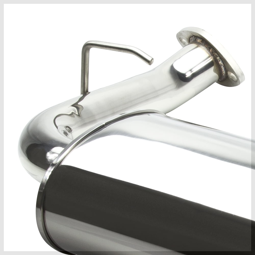 DNA Motoring For 00-05 Dodge Neon 2.0 Performance Catback Exhaust System w/4.75" Tip+Silencer
