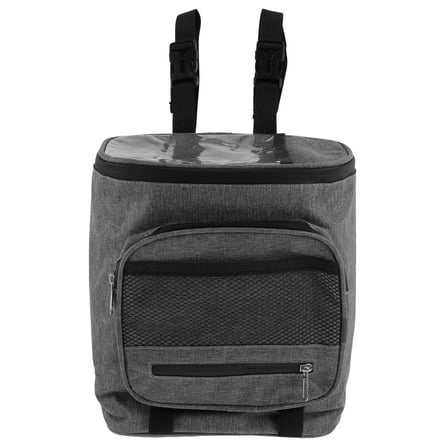 Large Capacity 12L Handlebar Bag for Mountain Bike Cycling with Phone Pocket and Front Beam Storage