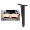 thumbnail image 4 of Pata de sofá Macarena forma metal para muebles repuesto para sofá 25cm Negro, 4 of 8