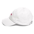 thumbnail image 7 of Clishirt Adult Unisex Embroidered Magenta Fish Adjustable White Classic Dad Hat, 7 of 7