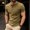 Army Green, variant on WIZUTIZ Henley Short Sleeve Shirt for Men Lightweight Casual 3 Button Tees Tops Cotton Classic Work Blend T-Shirts with Pocket