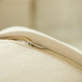 thumbnail image 5 of 16" Handwoven Cotton Throw Pillow Cover with Striped Lines, Yellow, 5 of 8