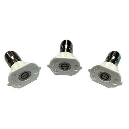General Pump Nozzle - GENERAL PUMP 105198 2.5 Orifice x 40 Degree Spray Nozzles for Trikleener Surface Cleaner, 3-Pack