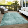thumbnail image 3 of Dalyn Rugs Machine Washable Indoor/Outdoor Chantille Teal 9' x 12' Rug, 3 of 9