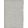 thumbnail image 1 of Unique Loom Solide Collection Casual Transitionnel Tapis d'Intérieur et d'Extérieur, 7' x 10', Gris Clair/gris, 1 of 10