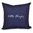 thumbnail image 2 of Simply Daisy 16" x 16" Little Things Word Print Pillow, 2 of 2