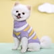 thumbnail image 4 of Suéter de gato a rayas Suéter de gato tejido de punto, ropa de cachorro gatito para hombres y mujeres, muy elástico, suave, cálido púrpura, 4 of 5