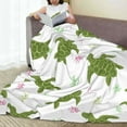 thumbnail image 6 of Rateoe Cute Turtle Print Fuzzy Fleece Throw Blanket Extra Large,Super Soft,Fluffy and Warm Blankets for Couch,Bed,All Season Use (50"x40"), 6 of 8
